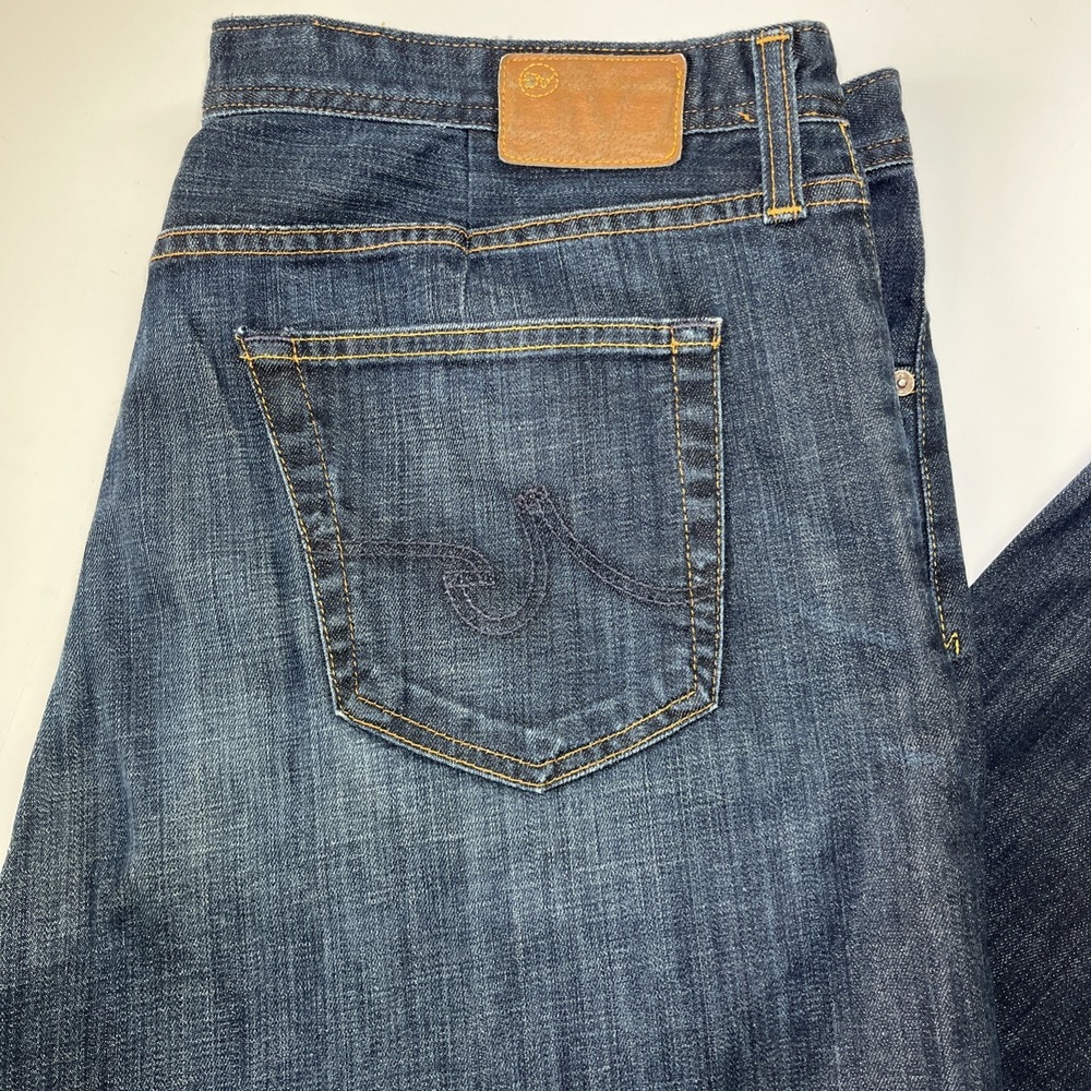 AG Adriano Goldschmied Jeans Mens 40 X 32 The Protege Straight Leg Medium Wash - Picture 3 of 16
